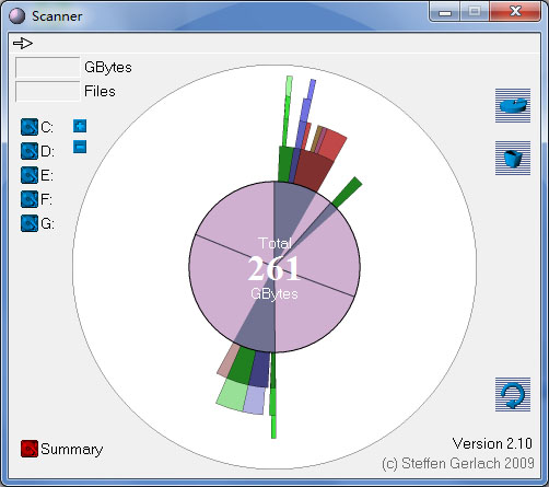  Scanner(Ӳ̿ռ) V2.10 ɫ