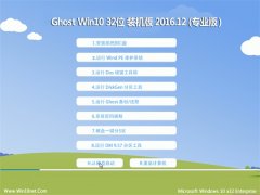 Ghost Win10 X32 רҵ 2016.12(⼤)